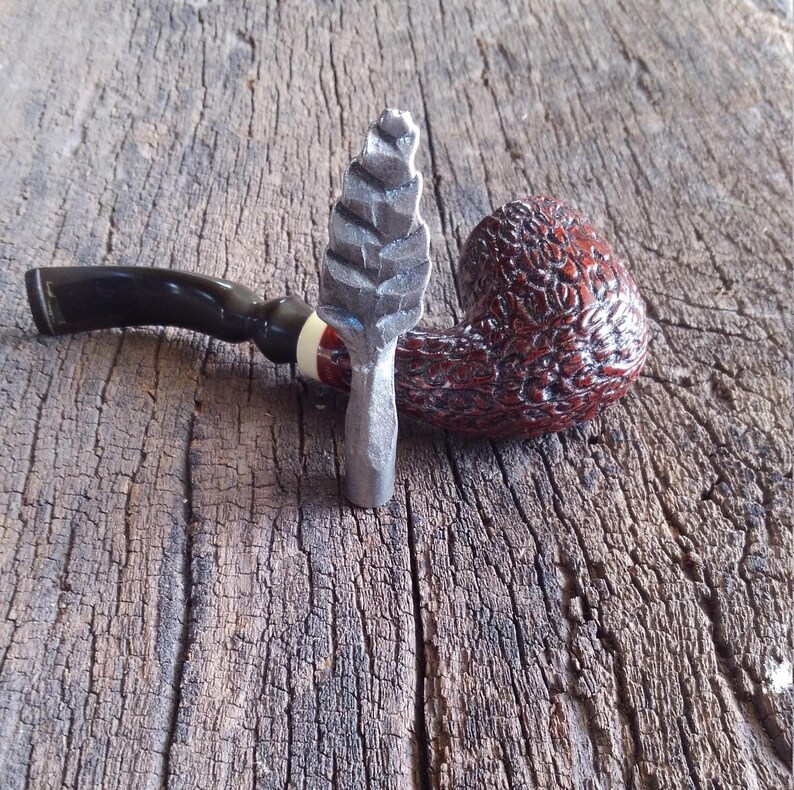 Tobacco Pipe Tamper. Hand Leaf Etsy