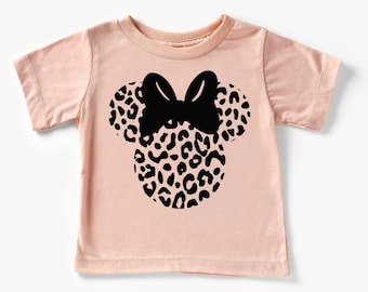 Minnie Mouse Disney Shirt for Toddler Girl Disney Shirt for Girls Disneyland T-Shirt for Disney Trip Tshirt for Disney World Vacation