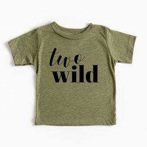 Two Wild Shirt I 2nd Birthday Shirt I Second Birthday I Safari Birthday Shirt I Born Two Be Wild I 2 Birthday Shirt I Two Wild Party
