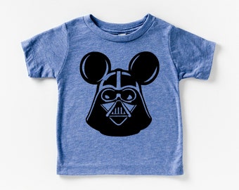Darth Vader Shirt I Kids Disneyland T-Shirt I Youth Disneyworld Shirts I Boys Star Wars Graphic Tees I Cute  Girls Storm Trooper T-Shirts