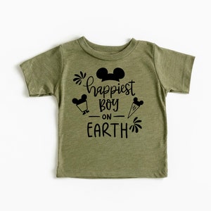Disney Shirt for Boys Disneyland T-Shirt for Toddler Boy Disney Trip T Shirt for Kids Matching Disney Tee for Family Disney Vacation