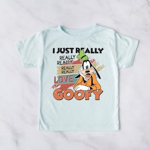 Goofy Shirt for Disney Trip, Vintage Style Goofy Shirt, Disney Toddler Graphic Tees, Disney Character Shirts, Goofy T-Shirt, Disney Shirts