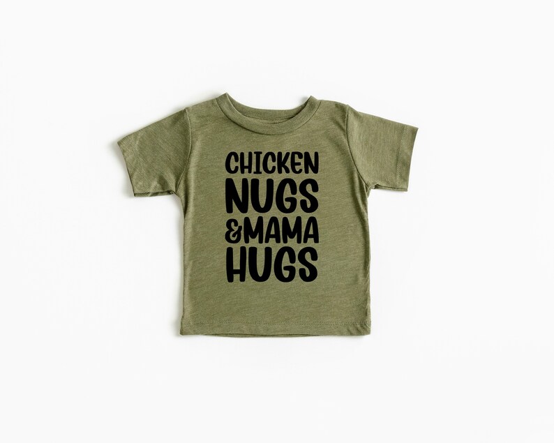 chicken nugs and mama hugs shirt