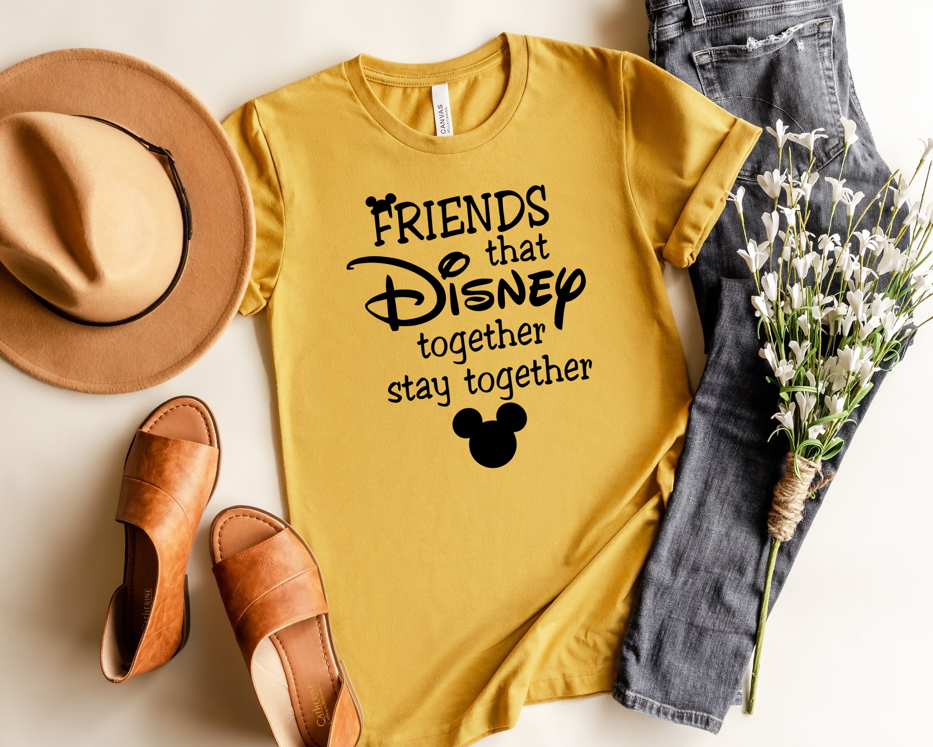 Friends That Disney Together Stay Together Shirt I Group - Etsy