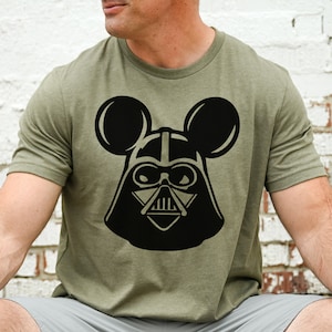 Darth Vader Disney Shirt I Star Wars Shirts I Storm Trooper T-Shirt I Disneyland Graphic Tee I Matching Family Disney World Tees I Mens