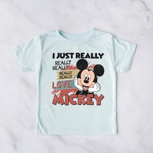 Mickey Mouse Shirt for Kids, Toddler Mickey Mouse Disney Shirt, Toddler Mickey Shirt, Boys Disney T-Shirt, Girls Disney Graphic Tee, Minnie