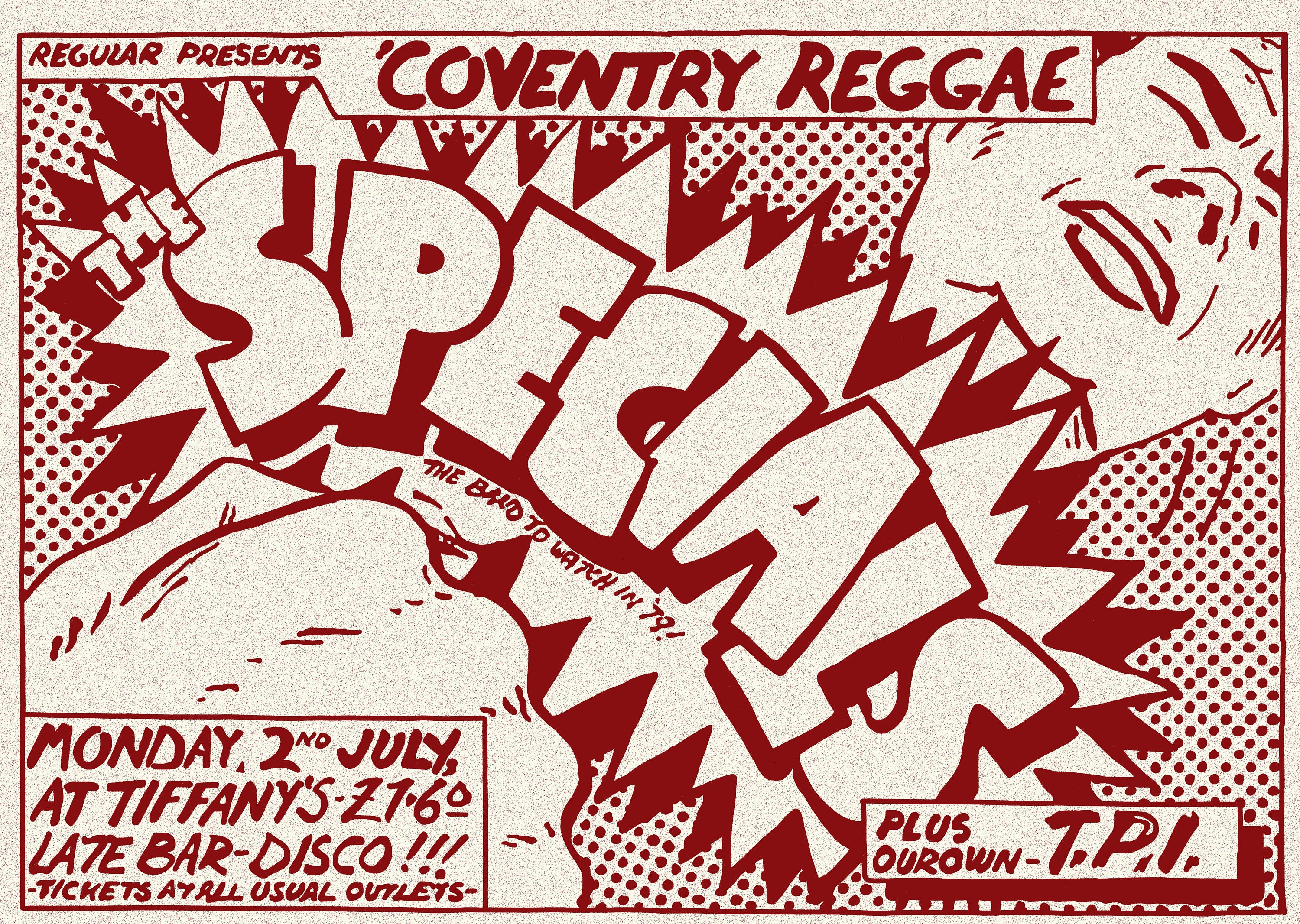The Specials Concert Poster - Literally a Sign of the Times, This