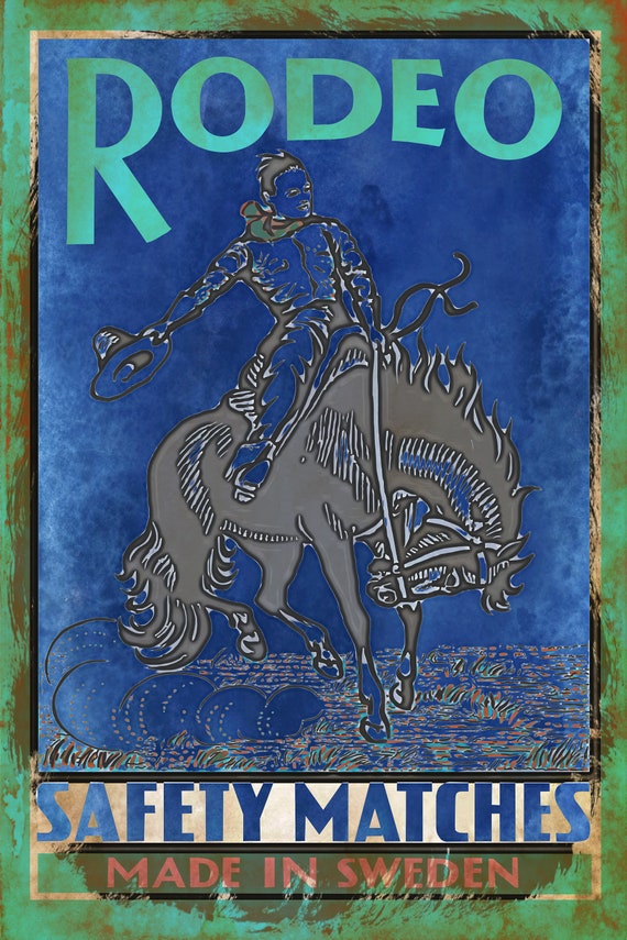 Horse and Rider - a Lively and Powerful Image Derived From a 1920s