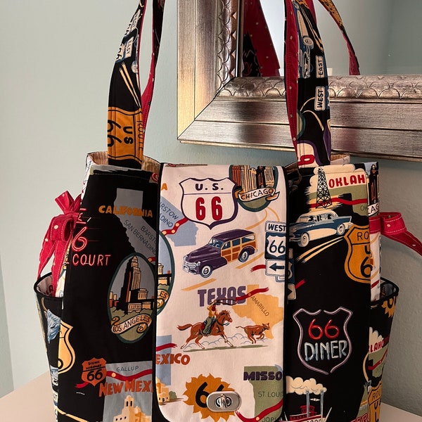 Route 66 Fabric - Etsy