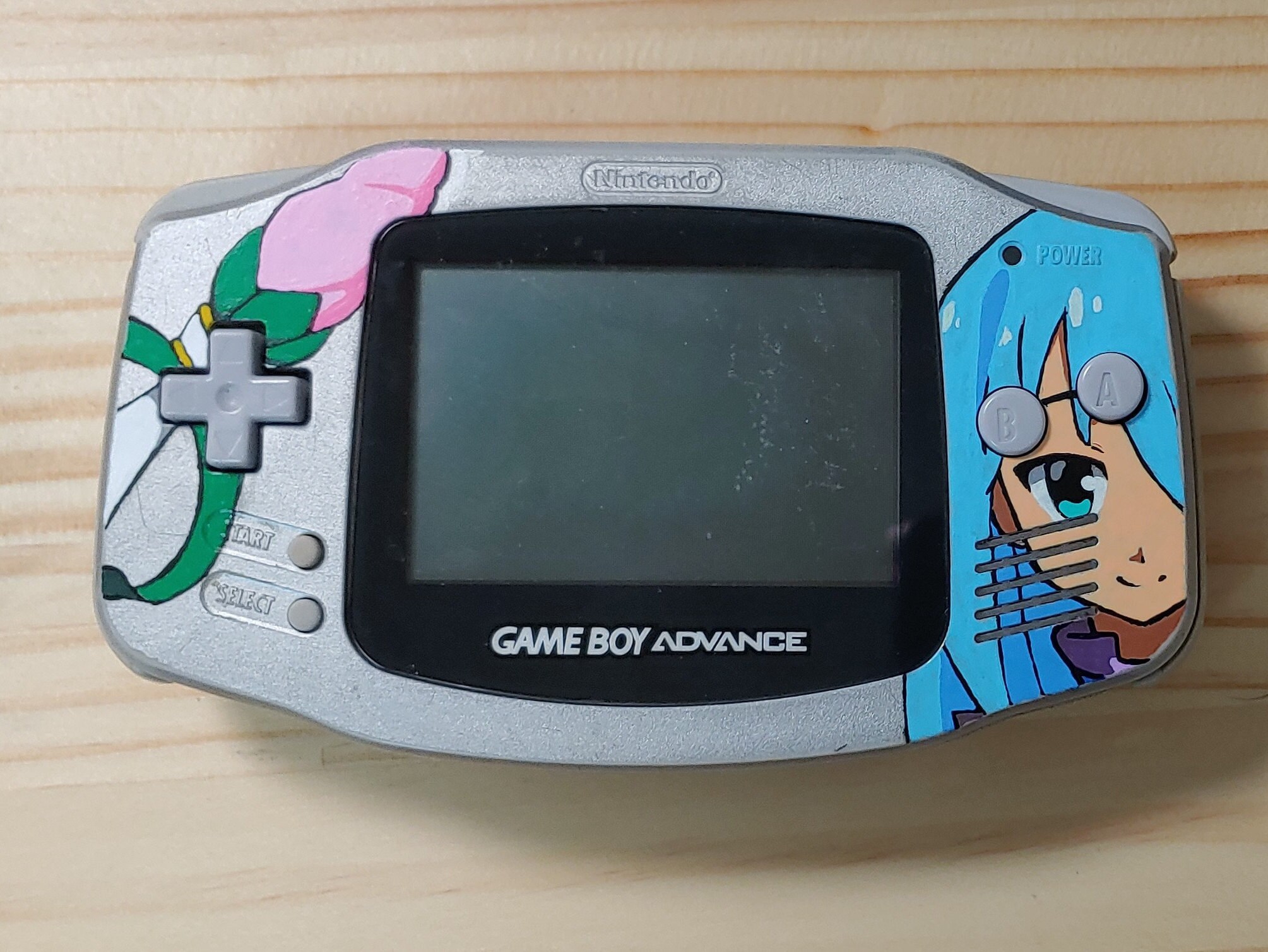Glad Observere Persuasion Hand-painted Custom Anime on Game Boy Advance Shells - Etsy