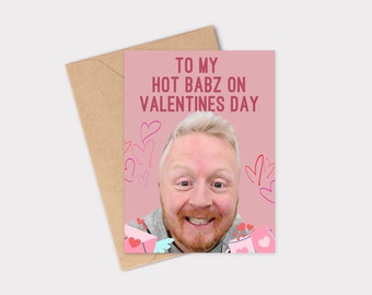 Funny Valentines Day Card For Him or Her, Paul Breach, Funny Card, Valentines card, Funny Valentines Cards, Beauty Beyond the Eye