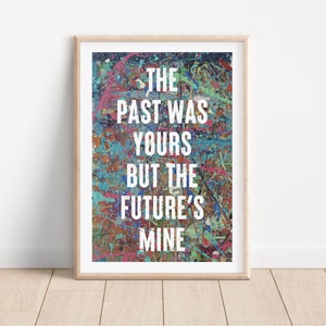La impresión inspirada en Stone Roses, ella golpea los tambores, canciones de Stone Roses, cartel inspirado en Stone Roses, impresiones de arte de música independiente, impresiones de rock