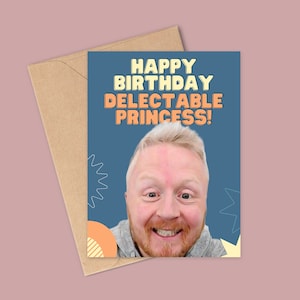 Carte d'anniversaire drôle pour lui ou elle, Paul Breach, carte drôle, carte d'anniversaire, cartes d'anniversaire drôles, beauté au-delà de l'œil