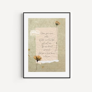 Better Days Inspired Art Print, Dermot Wall Art, Better Days, Music Print, Music Art, Music Décor, Dermot Music Lyrics, Better Days Song