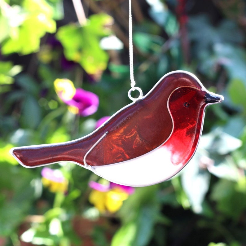 Bird Suncatchers Various Birds Stained Glass Suncatchers for Etsy UK