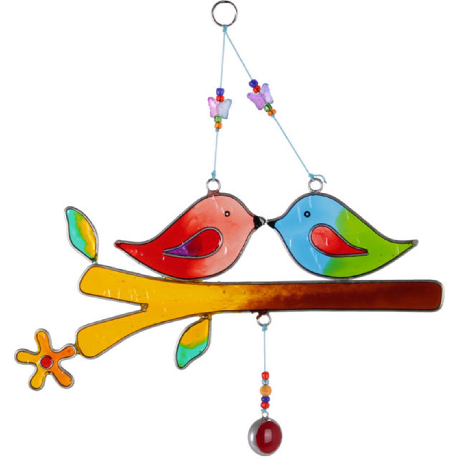 Bird Suncatchers Various Birds Stained Glass Suncatchers for Etsy UK