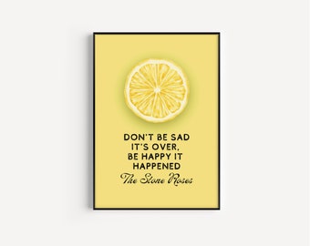 The Stone Roses Inspired Print, Manchester, Sally Cinnamon, Stone Roses Quote, Stone Roses Poster, Indie Music Art Prints, Rock Prints
