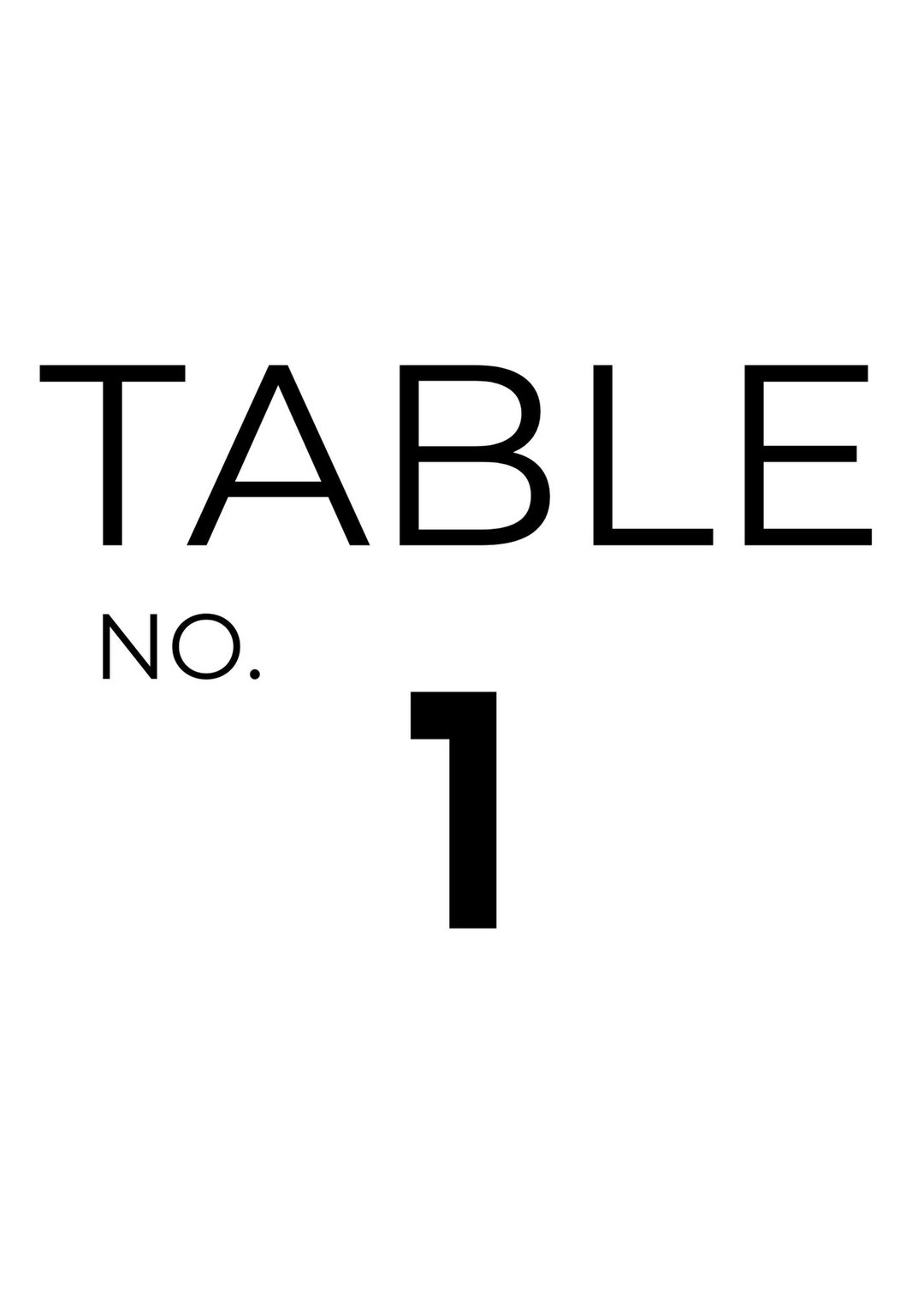 Printable Table Numbers 130 Etsy