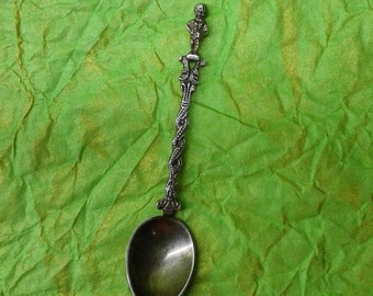 Vintage Spoon Antique Silver Communion spoon