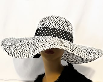 Mr.song Millinery Mushroom Top Brim Hat With Bow and  display picture 1