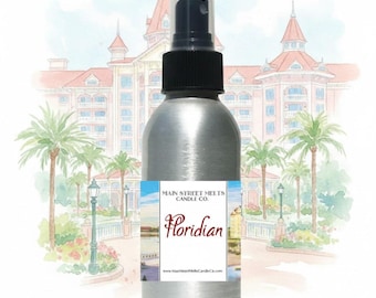 Floridian Resort Room Spray - Disney Inspired Scent - 4oz Fragrance