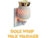 PINEAPPLE DOLE WHIP Melts Warmer Disney Soy Wax Plug In Clamshell Tart Warmer Plug-In Candle Magic Scents Decor Aloha Polynesian