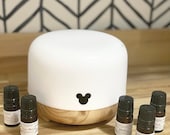 Mickey Electronic Fragrance Oil Diffuser Essential Oil Plug-In Main Street Melts Candle Co. Disney Inspired Scents Mickey Mouse Themed