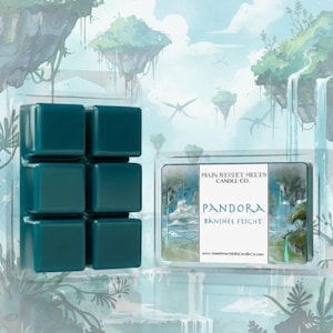 Vela de soja perfumada con forma de tarta de Pandora Banshee Flight/Disney Avatar