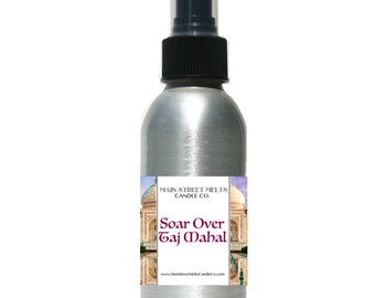 SOAR OVER Taj Mahal Fragrance Room Spray 4oz Spritz Theme Park Inspired Disney Scent  magic gift Main Street Melts Candle Co. Epcot soarin'