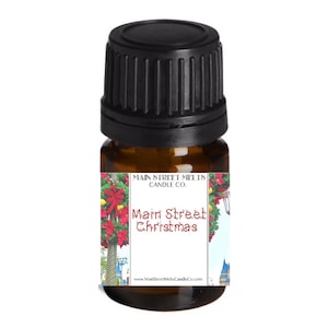 MAIN STREET CHRISTMAS Fragrance Oil for Diffuser Essential Oils Main Street Melts Candle Co Disney Inspired Scents Fragrances 5mL Magic