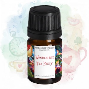 Wonderland Tea Party | Disney Inspired Chai Fragrance Oil for Diffuser - 5mL image 1