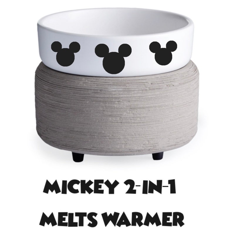 Mickey Mouse Melts Warmer Disney Soy Wax Melts Clamshell Tart Etsy
