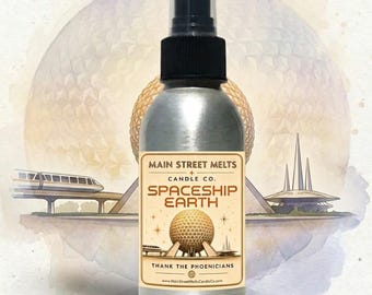 Spaceship Earth Room Spray - Disney Inspired Scent - 4oz Fragrance