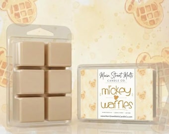 Mickey Waffles | Disney Inspired Wax Melt - Scented Soy Candle Tart