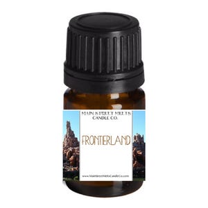 FRONTIERLAND Fragrance Oil for Diffuser Essential Oils Main Street Melts Candle Co. Disney Inspired Scents Fragrances 5mL Magic Kingdom