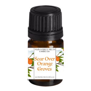 SOAR OVER ORANGE Groves Duftöl für Diffusor Ätherische Öle Main Street Melts Candle Co Disney inspirierte Düfte Düfte 5mL Soarin