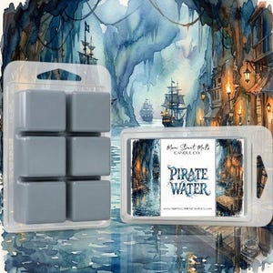 Pirate Water | Disney Inspired Wax Melt - Scented Soy Candle Tart