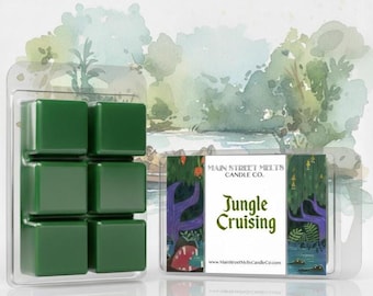 Jungle Cruising | Disney Inspired Wax Melt - Scented Soy Candle Tart
