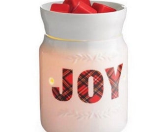 JOY si scioglie più caldo Disney cera di soia plug-in crostata a conchiglia plug-in Main Street si scioglie Candle Co. Profumi magici Decorazioni scozzesi per le vacanze di Natale