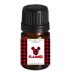 FLANNEL Duftöl für Diffusor ätherische Öle Main Street Melts Candle Co Disney inspirierte Düfte Düfte 5 ml Magic Scent Mickey Mouse