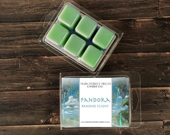 PANDORA BANSHEE FLIGHT Soy Wax Melts Disney - Inspired Candle Natural Soy Wax flight of passage avatar ride themed Tart Melt Clamshell