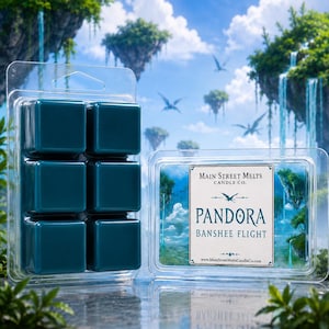 Pandora Banshee Flight | Disney Avatar Inspired Wax Melt - Scented Soy Candle Tart