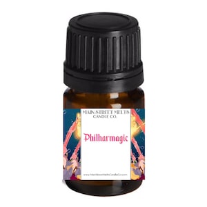 PHILHARMAGIC Fragrance Oil for Diffuser Essential Oils Main Street Melts Candle Co. Disney Inspired Scents Fragrances 5mL Magic Scent Pie