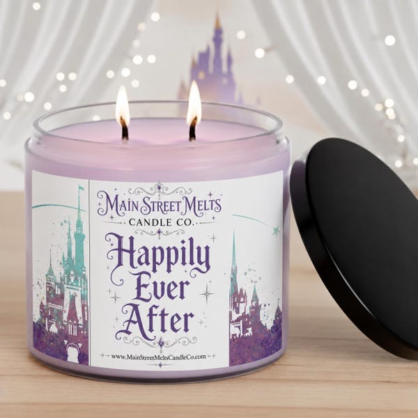 Happily Ever After | Disney Inspired Scented Soy Candle - Theme Park Fragrance