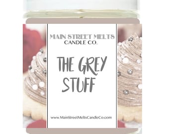 THE GREY STUFFDisney Inspired Candle 9oz Jar Natural Soy Wax Main Street Melts Candle Co. Magic Themed Theme Park scent Gray Beauty & Beast