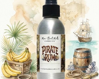 Spray do pokoju Pirate Rum – zapach inspirowany Disneyem – 4 uncje zapachu