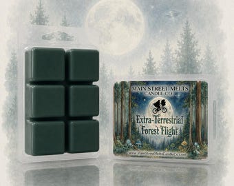 Extra-Terrestrial Forest Flight | Magic Inspired Wax Melt - Scented Soy Candle Tart