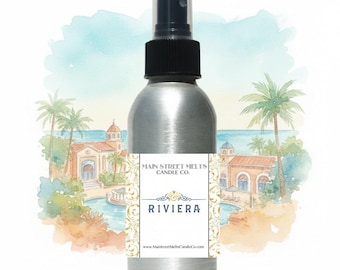 Spray de ambiente Riviera Resort - Aroma inspirado en Disney - Fragancia de 113 ml