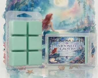 Moonlit Grotto | Disney Little Mermaid Inspired Wax Melt - Scented Soy Candle Tart