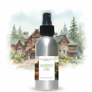 Wilderness Lodge Resort Room Spray - Disney Inspired Scent - 4oz Fragrance